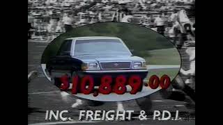 Carroll Chrysler Commercial 1989 (Dartmouth, Nova Scotia)