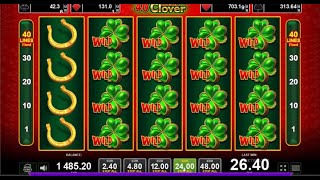 40 MEGA CLOVER SLOT HIGHROLLS AND INSANE PLAY! 🍀🍀🍀