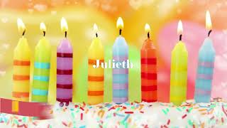 Feliz Cumpleaños Julieth