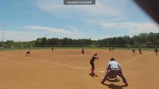 Keira Frazier 2028- Diving catch at 2nd Base