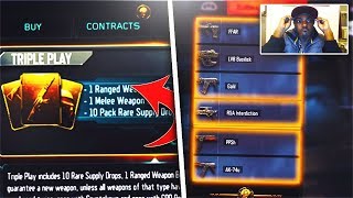Level 1000 Unlocks 6 New Free Bo3 Dlc Weapons! Black Ops 3 Triple Play Completed! (Bo3 Weapon Bribe)
