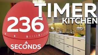 236 seconds Cooking timer | 3min 56sec Egg TIMER