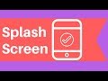 How to make Animated Splash Screen in IONIC 2/3 #its easy