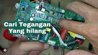 mencari penyebab tegangan 24v mesin las yang gak muncul