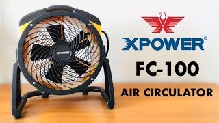 XPOWER FC-100 Air Circulator | Review