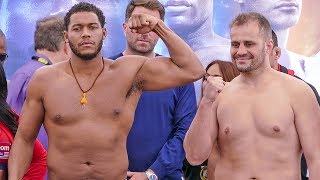 Devin Haney vs. Antonio Moran FULL UNDERCARD WEIGH IN | Matchroom Boxing USA