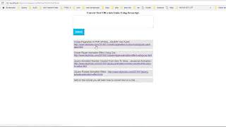 Convert Text URLs into Links Using Javascript