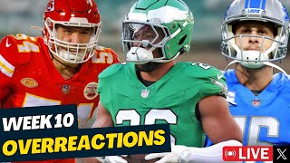 Overreaction Monday: Chiefs Continue to Win, Eagles or Lions NFC's Best, and Bears Disaster