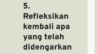 Tips mendengarkan aktif dalam coaching