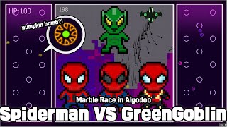 Multiply or Release 6 -  Spiderman #1 - Algodoo Marble Race