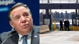 COVID-19: Legault asks Trudeau to keep U.S. border shut, hopes Quebecers can see family at Christmas