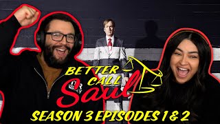 Better Call Saul Season 3 Ep 1 \u0026 2 First Time Watching! TV Reaction!!