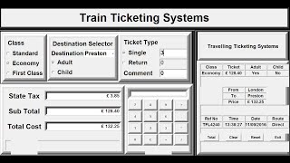 How to Create Train Ticketing Inventory Management System in Python - Tutorial 1 of 3