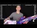 review nerf elite longshot cs 6 unboxing review u0026 firing test