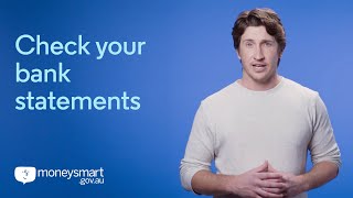 How to check your bank statement