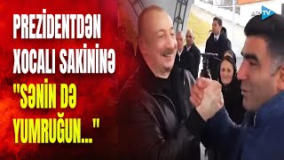 Prezidentin Xocalı sakini ilə gündəmə çevrilən zarafatı: \