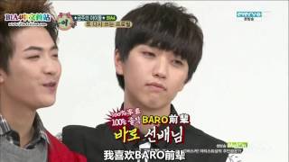 [B1A4CN]121212 一周的偶像 B1A4 Cut 中字