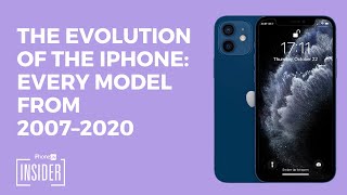 The Evolution of the iPhone Every Model from 2007–2020