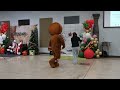 Buddy the elf and the Gingerbread man dancing to Kendrick Lamar!