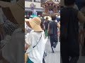 成田祇園祭 お神輿動くシーン