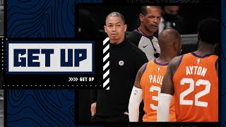 How Tyronn Lue's defensive adjustments took Deandre Ayton out of Game 5 | Get Up