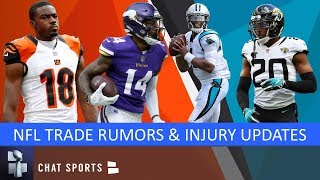 NFL Trade Rumors On Jalen Ramsey & Stefon Diggs + NFL News On AJ Green & Cam Newton’s Injuries