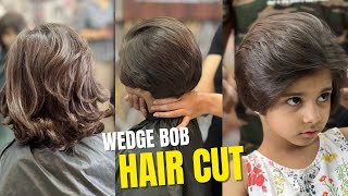 HOW TO CUT CLASSIC WEDGE BOB HAIRSTYLE 💇♀️ | WEDGE BOB HAIR CUT TUTORIAL ( STEP BY STEP )