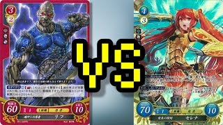 【FEサイファ対戦動画】赤青白黒リフ VS 青赤セレナ【FS/F】