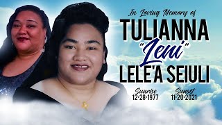 Tulianna Leni Lele'a Seiuli Memorial Slideshow