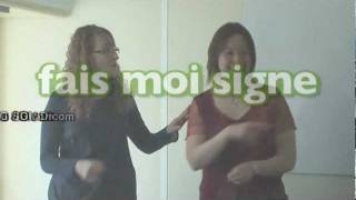 Apprendre langue des signes LSF  les verbes expliquer répéter demander montrer apprendre perturber