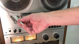 How to apply Last Tape Preservative to reel-to-reel tape