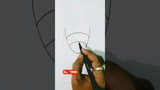 Quick simple and easy drawing cow face l U Drawing skill for kids  #shortsfeed #shorts #viral #cow