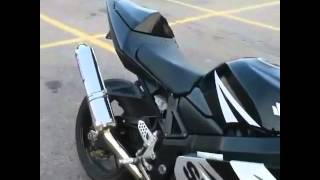 2005 Suzuki gsxr600 Yoshimura exhaust !