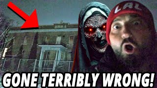 ATTACKED BY A DANGEROUS POLTERGEIST IN HAUNTED HOSPITAL GONE WRONG!