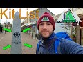 Kit List, West Highland Way, Hike, Scotland