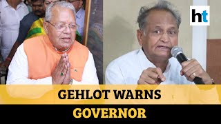 'Allow assembly session or..': CM Ashok Gehlot threatens Rajasthan Governor