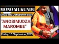 Anosimudza Marombe -Mono Mukundu,Monosophy Bash Live Version