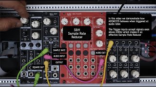 ADDAC215 Dual S\u0026H+ Sample Rate Reducer