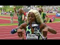 sha carri richardson interview after losing 100m race in diamond league