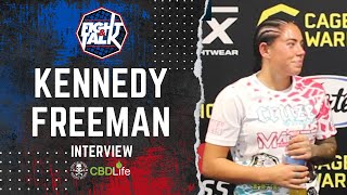 'I'VE HAD BIG OFFERS!' KENNEDY FREEMAN REVEALS NEXT MOVES FOLLOWING CAGE WARRIORS 172 KNOCK OUT WIN