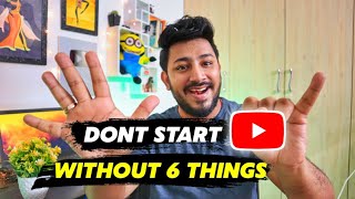 DONT Start YOUTUBE CHANNEL without KNOWING 6 THINGS😱 | Tamil TechLancer