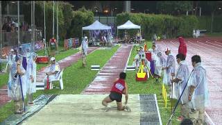 Men's Triple Jump Final - Athletics - Singapore 2010 Youth Games