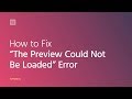 How to Fix the 