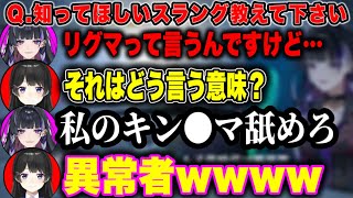 【みとらじ】にじさんじENで教えてもらったスラングを月ノ美兎に教える狂蘭メロコ【にじさんじ切り抜き/月ノ美兎/狂蘭メロコ/切り抜き 】