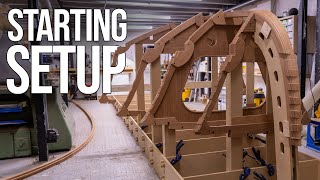 Starting The Setup Of A Modern Wooden Runabout | Building Temptress Ep20