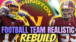 WASHINGTON FOOTBALL TEAM REALISTIC REBUILD! JAMIN DAVIS! - Madden 21 Franchise