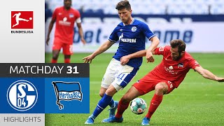 FC Schalke 04 - Hertha Berlin | 1-2 | Highlights | Matchday 31 – Bundesliga 2020/21