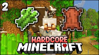 Creating a quaint BOOK FACTORY in Minecraft Hardcore! (Ep.2)