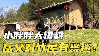 小俩口一起做胎教，小胖胖突然爆料，岳父对老鹅竹屋有规划【土家老鹅】