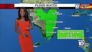 South Florida under flood watch through Friday